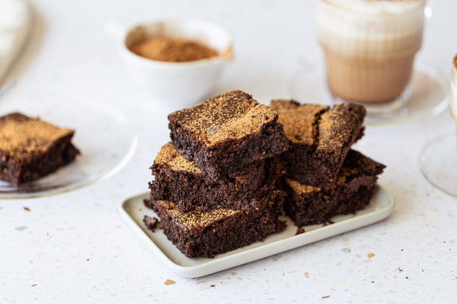 Brownie à la caroube
