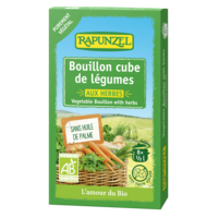 Bouillon cube de légumes aux herbes